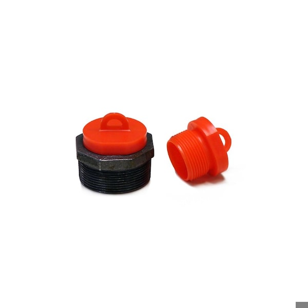 Guardian PURE SAFETY GROUP ORANGE THREADED PLUG 1/8Ft P18OR - main